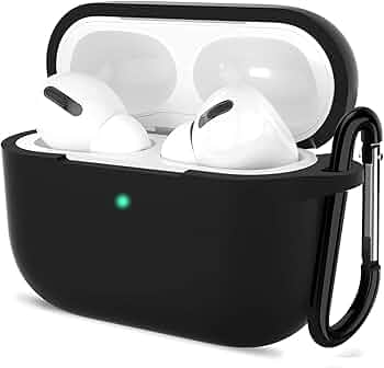 Silicone Airpods Pro Case Black