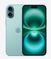 אייפון Apple iPhone 16 128GB - צבע Teal - שנה אחריות יבואן רשמי - ללא מטען וללא אוזניות