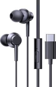 אוזניות TYPE C שחור