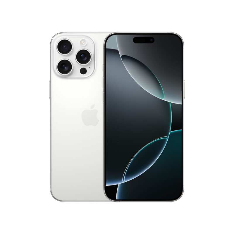 אייפון Apple iPhone 16 Pro Max 256GB - צבע White Titanium יבואן רשמי - ללא מטען וללא אוזניות