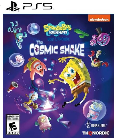 PS5 SPONGEBOB SQUAREPANTS COSMIC SHAKE