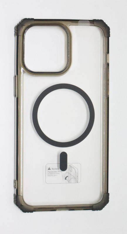 מגן שקוף שחור IPHONE 14 PRO MAX MAGSAFE