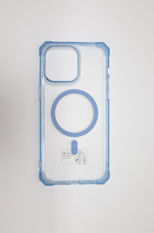 מגן שקוף כחול IPHONE 13 PRO MAX MAGSAFE