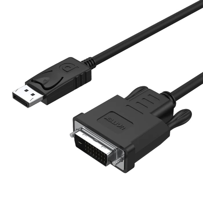 כבל UNITEK Y-5118BA DP TO DVI 1.8M