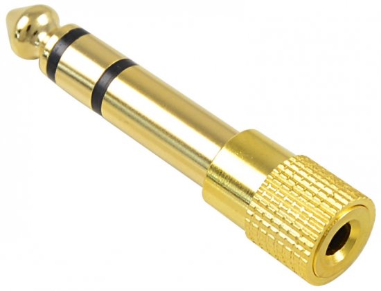 מתאם 6.5mm to 3.5mm AUDIO ADAPTER