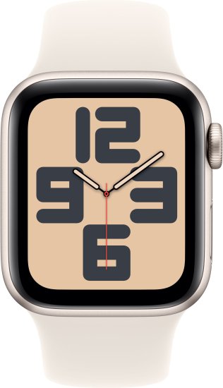 שעון חכם ביג Apple Watch SE2 40MM GPS STARLIGHT