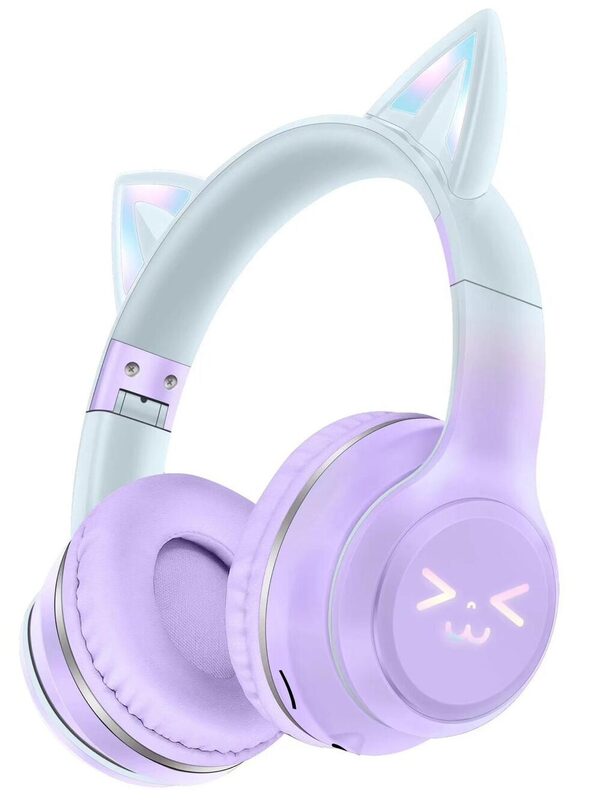 ENERGY Junior EG300 BT אוזניות קשת אלחוטיות Purple-Gray