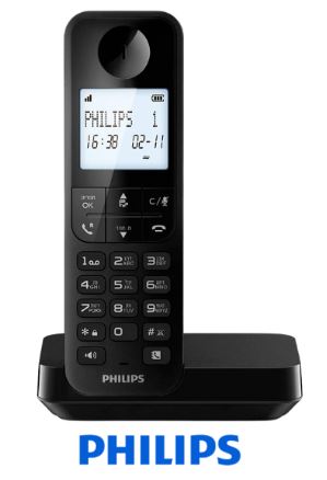 טלפון פיליפס עברית D2701