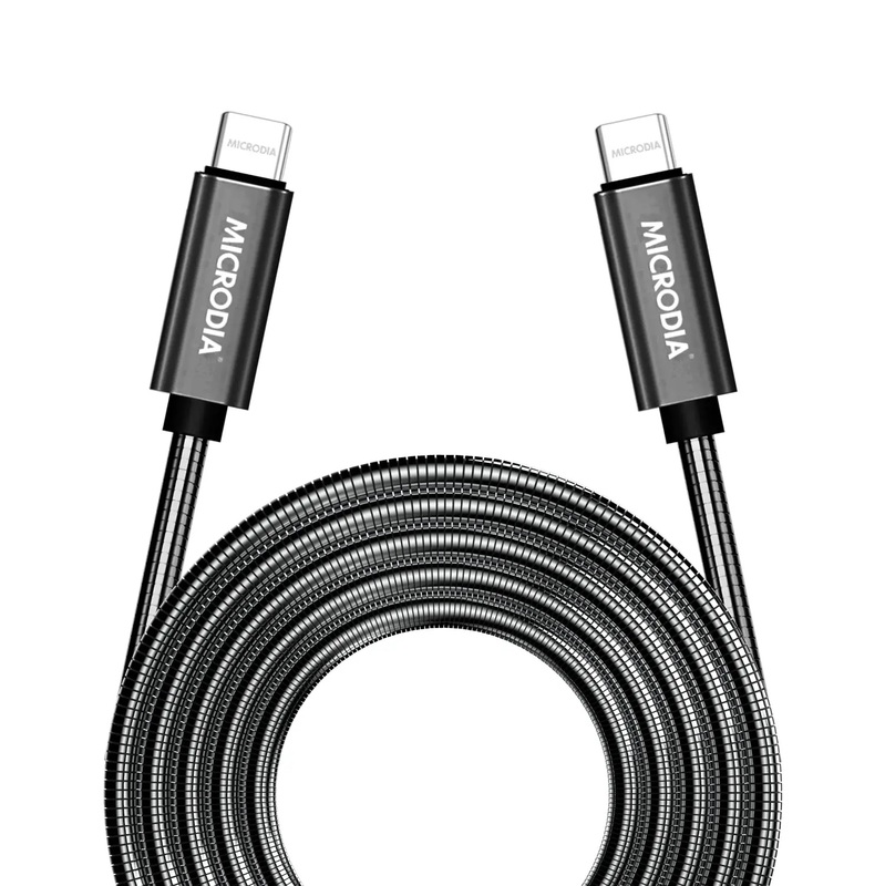 כבל MICRODIA ExeCable Steel C to L 1.3M 60W GOLD