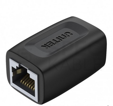 מתאם UNITEK A1026BK RJ45 F to F