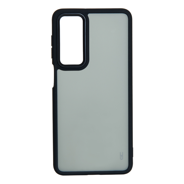 כיסוי קשיח לגלקסי A56 שחור שקוף - Grip Case Hybrid