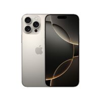 אייפון Apple iPhone 16 Pro Max 1TB - צבע Natural Titanium - שנה אחריות יבואן רשמי - ללא מטען וללא אוזניות