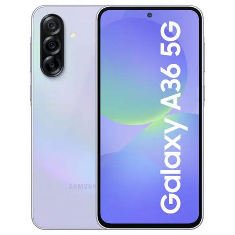 טלפון סלולרי Samsung Galaxy A36 6GB + 128GB - צבע לבנדר - שנה אחריות יבואן רשמי