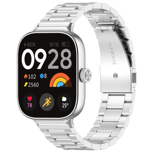 WATCH SMARTBAND FIVE BEADS SILVER 42-49MM