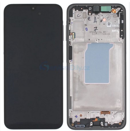 מסך מקורי שחור With Frame a26