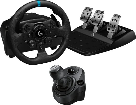 LO DRIVING FORCE G923 SE WEEL AND SHIFTER COMBO FOR ps5 .ps 4.pc