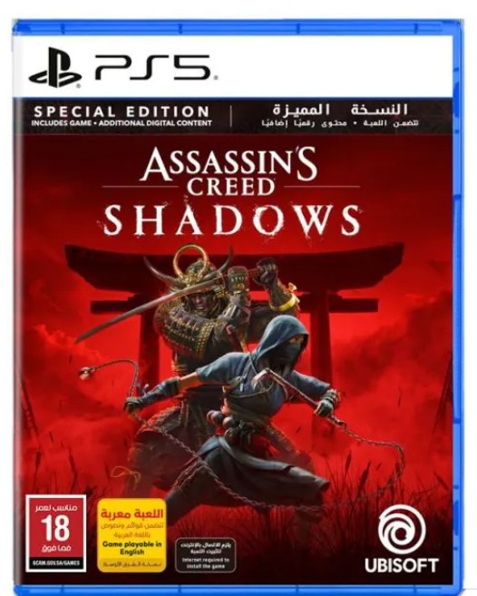 Assassins Creed Shadows Special Edition - PS5 Arabic