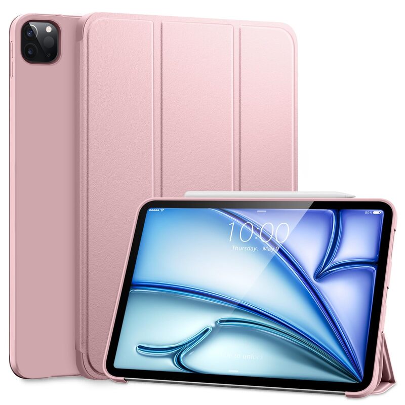 IPAD P 12. ורוד SMARTCASE