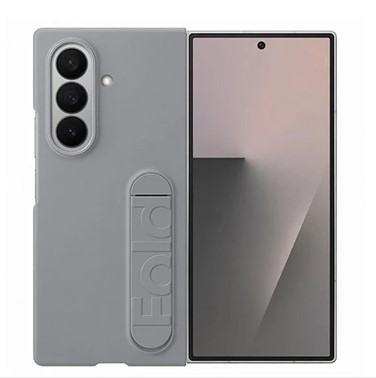 כיסוי סילקון אפור Z FOLD 7 Samsung Galaxy