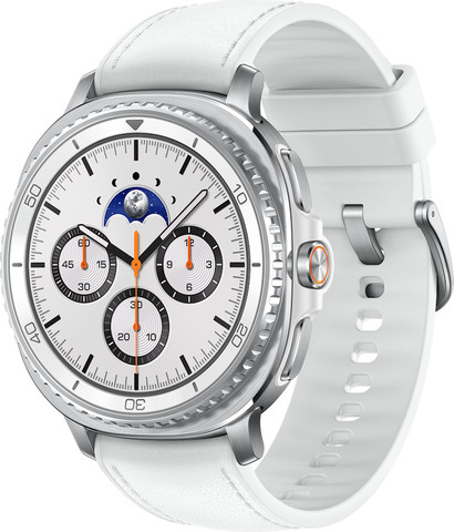 שעון חכם Samsung Galaxy Watch 8 CLASSIC BT  46mm WHITE Bluetooth סמסונג