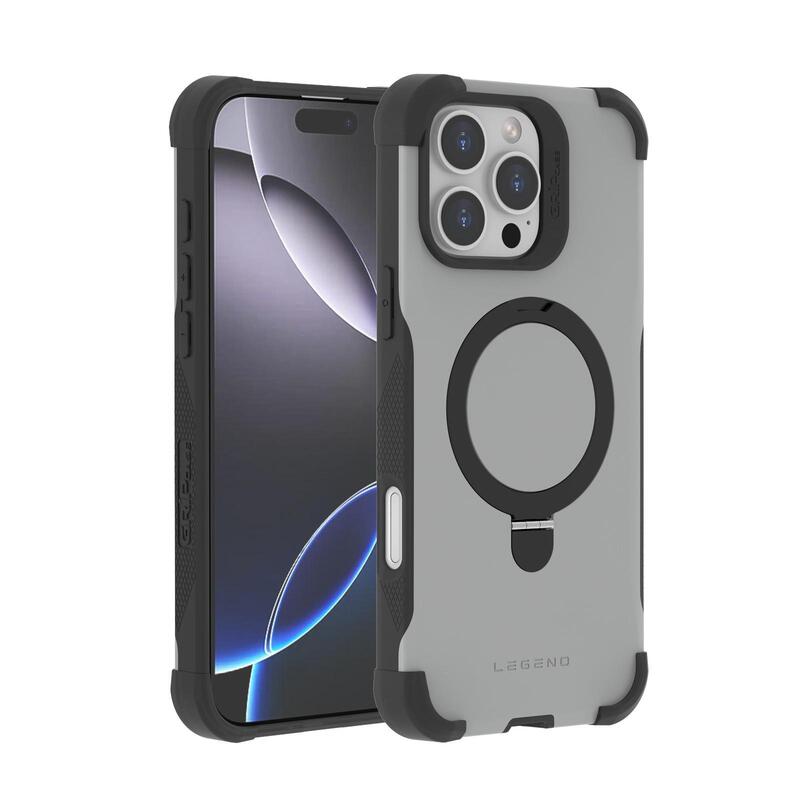 grip case legend magsafe iph 16 gray