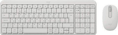 סט אלחוטי מקלדת+ עכבר לבן