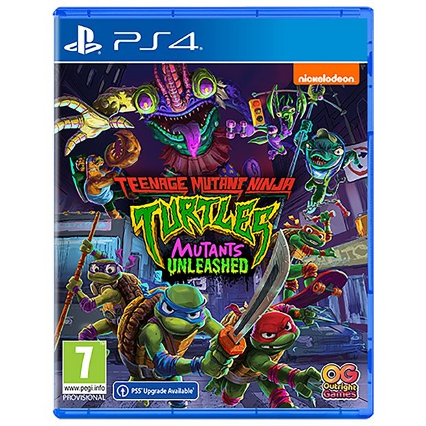 Teenage Mutant Ninja Turtles: Mutants Unleashed - PS4
