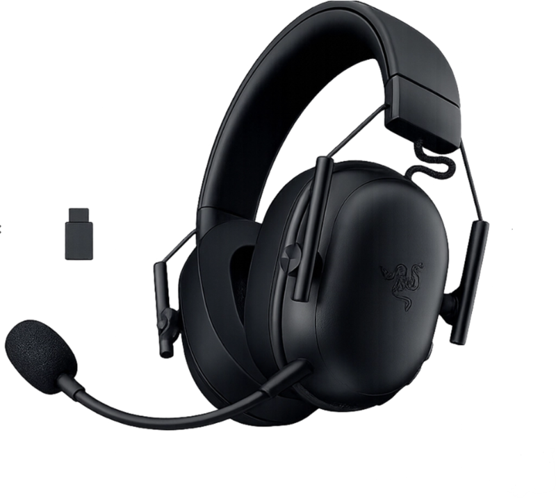 אוזניות אלחוטיות Razer BlackShark V3 X HyperSpeed – שחור