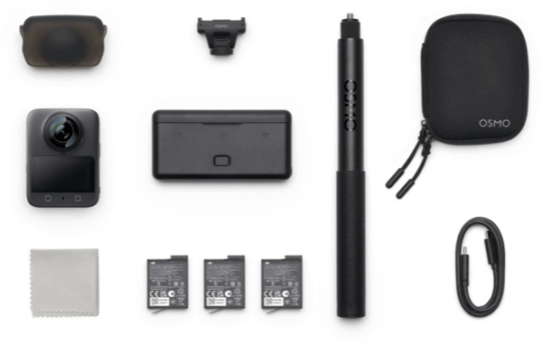 מצלמה Osmo 360 Adventure Combo DJI