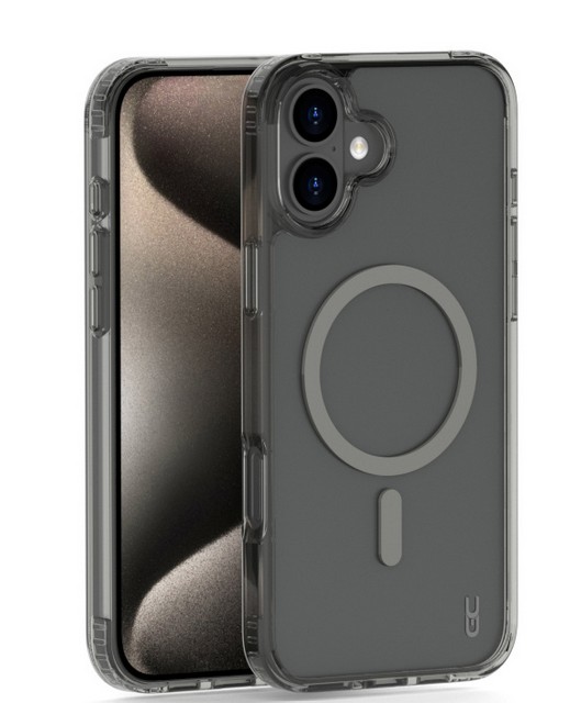 מגן  Crystal MAGSAFE GRAY Iph 17