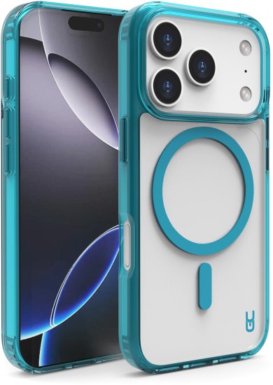 מגן Crystal MAGSAFE BLUE Iph 17 PRO