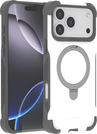 מגן LEGEND MAGSAFE Iph 17 PRO WHITE