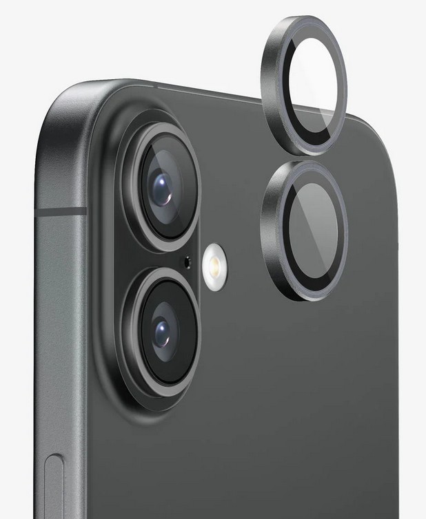 מגן מצלמה IPHONE 17 BLACK