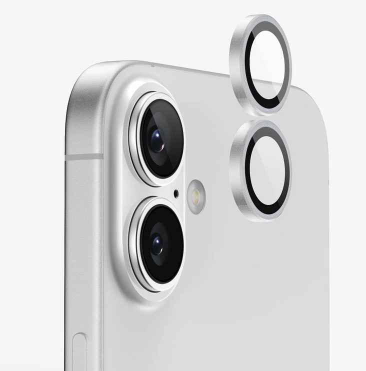 מגן מצלמה IPHONE 17 SILVER