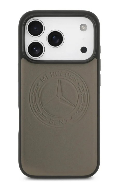 MB MAGSAFE LETHER IPH 17 PRO GRAY