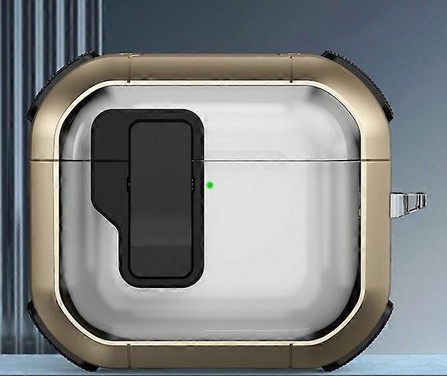 Target frame case AirPods 4 gold