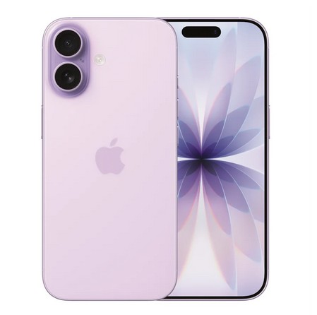 אייפון Apple iPhone 17 256GB - צבע LAVENDER - שנה אחריות יבואן רשמי - ללא מטען וללא אוזניות