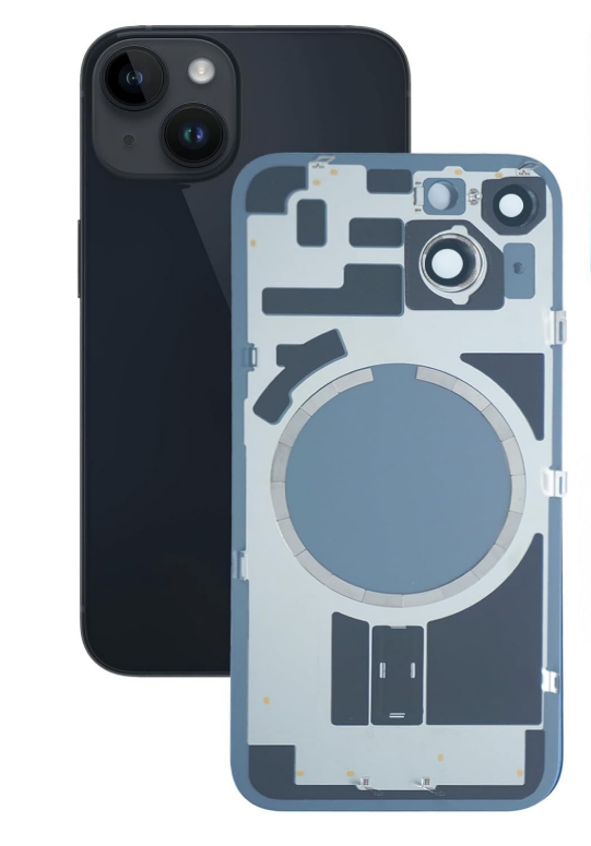 גב איפון 14 ללא NFC שחור תחליפי