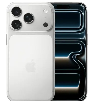 אייפון Apple iPhone 17 Pro MAX 256GB - צבע SILVER - ללא מטען וללא אוזניות