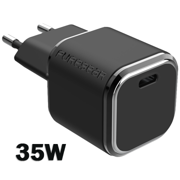 מטען ביתי מהיר PureGear Type-C/PD 35W