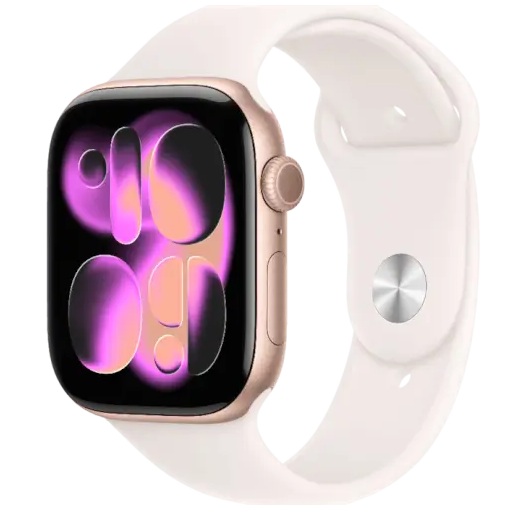 שעון חכם 42mm Watch 11 GPS Rose Gold Aluminium Light Blush Band