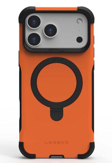 מגן LEGEND MAGSAFE Iph 17 PRO MAX ORANGE