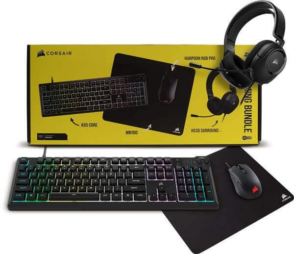 Corsair מארז גיימינג 4In 1 Gaming Bundle