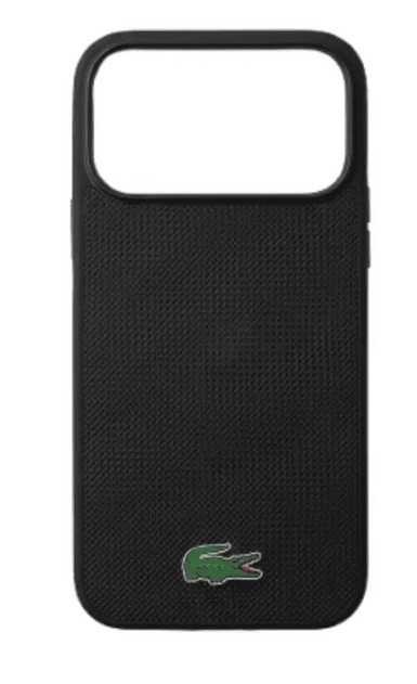 ICONIC PETIT PIQUE LOGO FORIPHONE 17 PRO MAX - BLACK