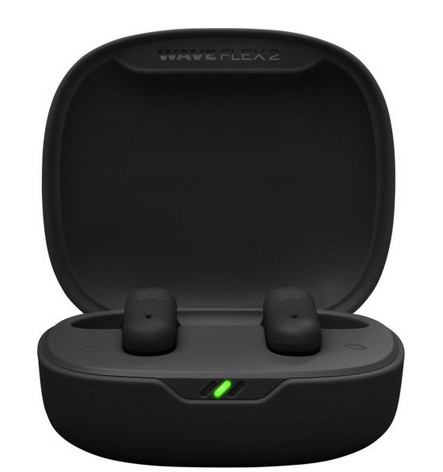 אוזניות TWS דגם Wave Flex 2 מבית JBL - צבע שחור