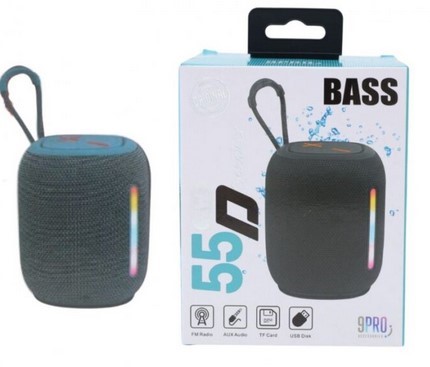9Pro BT Speaker 55D Blue