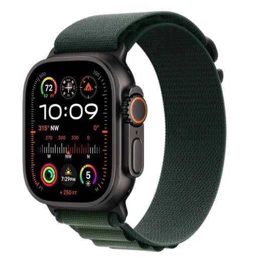 Apple שעון חכם Watch Ultra 2 GPS+Cellular 49mm Titanium