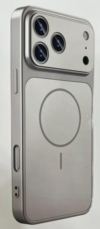 מגן change face for iphone 13 pro max SILVER