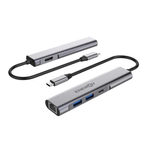Energy מתאם USB C Hub 5 in 1