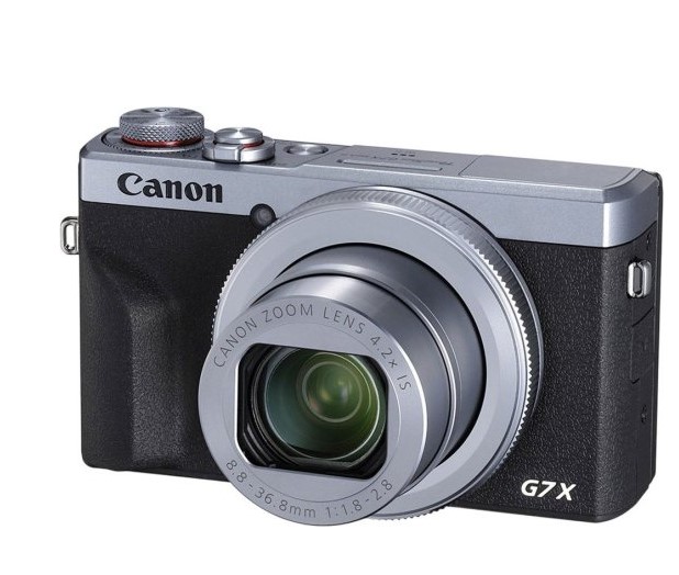מצלמה דיגיטלית קומפקטית Canon PowerShot G7 X Mark III 20.9MP - צבע כסוף / שחור